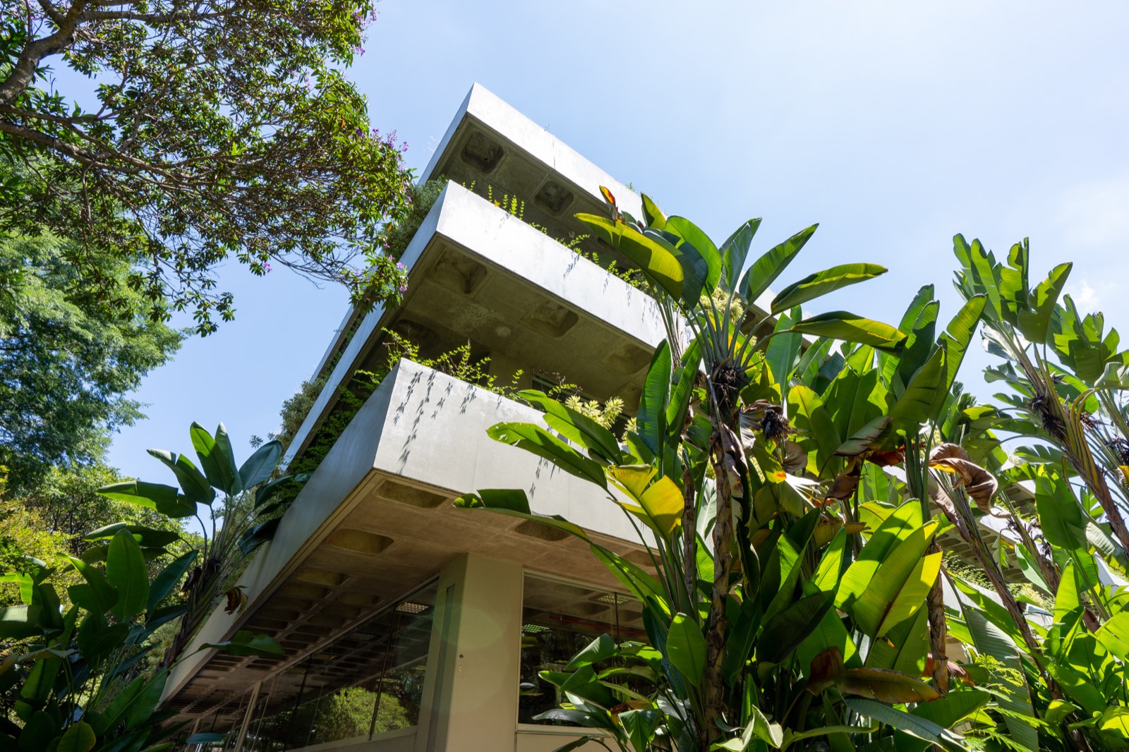 Vista aérea de empreendimento imobiliário